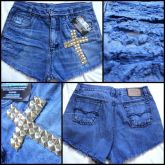 Short detalhe em Cruz tamanho 42